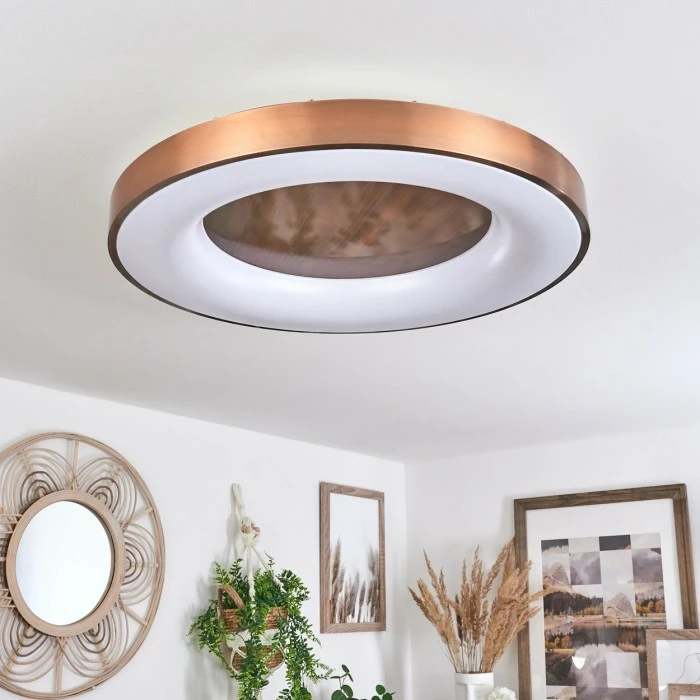 Hofstein Sachseln Deckenleuchte LED Weiß, 1-flammig, Fernbedienung 5 Hofstein Sachseln Deckenleuchte LED Weiß, 1-flammig, Fernbedienung – Bild 5