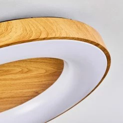 Hofstein Sachseln Deckenleuchte LED Schwarz, 1-flammig, Fernbedienung -LED Leuchten Verkäufe sachseln deckenleuchte h3562475 5