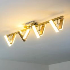 Hofstein Sakami Deckenleuchte LED Nickel-Matt, 8-flammig 38 Hofstein Sakami Deckenleuchte LED Nickel-Matt, 8-flammig -LED Leuchten Verkäufe sakami deckenleuchte h3000540 16