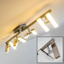 Hofstein Sakami Deckenleuchte LED Nickel-Matt, 8-flammig 43 Hofstein Sakami Deckenleuchte LED Nickel-Matt, 8-flammig -LED Leuchten Verkäufe sakami deckenleuchte h3000540 21