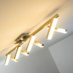 Hofstein Sakami Deckenleuchte LED Nickel-Matt, 8-flammig 26 Hofstein Sakami Deckenleuchte LED Nickel-Matt, 8-flammig -LED Leuchten Verkäufe sakami deckenleuchte h3000540 4