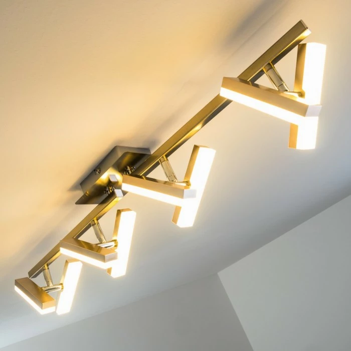 Hofstein Sakami Deckenleuchte LED Nickel-Matt, 8-flammig 10 Hofstein Sakami Deckenleuchte LED Nickel-Matt, 8-flammig – Bild 10