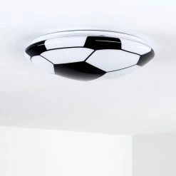 Hofstein Sakka Deckenleuchte LED Schwarz, Weiß, 1-flammig -LED Leuchten Verkäufe sakka deckenleuchte h3308271 12