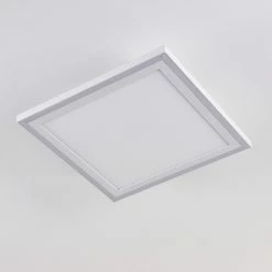 Hofstein Salamo LED Panel Weiß, 2-flammig, Fernbedienung 16 Hofstein Salamo LED Panel Weiß, 2-flammig, Fernbedienung -LED Leuchten Verkäufe salamo led panel h3382301 3