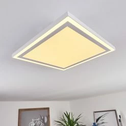 Hofstein Salamo LED Panel Weiß, 2-flammig, Fernbedienung 20 Hofstein Salamo LED Panel Weiß, 2-flammig, Fernbedienung -LED Leuchten Verkäufe salamo led panel h3382301 7