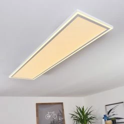 Hofstein Salamo LED Panel Weiß, 2-flammig, Fernbedienung -LED Leuchten Verkäufe salamo led panel h3383865 2