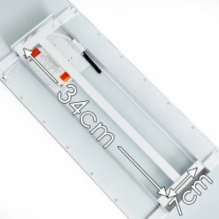 Hofstein Salmi Deckenleuchte LED Weiß, 1-flammig -LED Leuchten Verkäufe salmi deckenleuchte h3315231 18