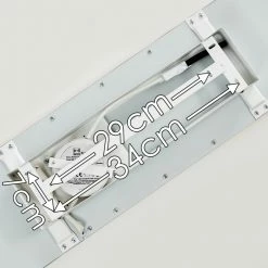 Hofstein Salmi Deckenleuchte LED Weiß, 1-flammig, Fernbedienung 43 Hofstein Salmi Deckenleuchte LED Weiß, 1-flammig, Fernbedienung -LED Leuchten Verkäufe salmi deckenleuchte h3315255 21