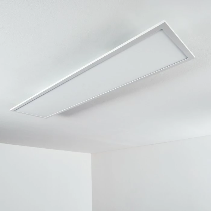 Hofstein Salmi Deckenleuchte LED Weiß, 1-flammig, Fernbedienung 5 Hofstein Salmi Deckenleuchte LED Weiß, 1-flammig, Fernbedienung – Bild 5