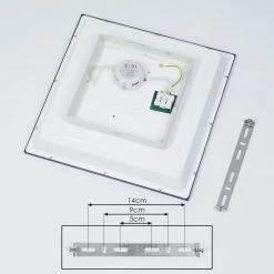 Hofstein Salmi Deckenleuchte LED Schwarz, Weiß, 1-flammig 14 Hofstein Salmi Deckenleuchte LED Schwarz, Weiß, 1-flammig -LED Leuchten Verkäufe salmi deckenleuchte h3393635 4