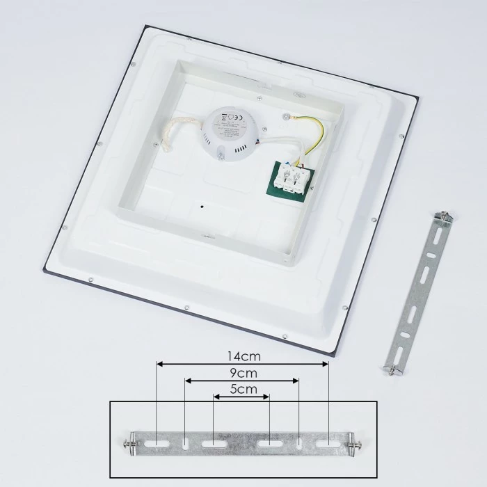 Hofstein Salmi Deckenleuchte LED Schwarz, Weiß, 1-flammig 5 Hofstein Salmi Deckenleuchte LED Schwarz, Weiß, 1-flammig – Bild 5