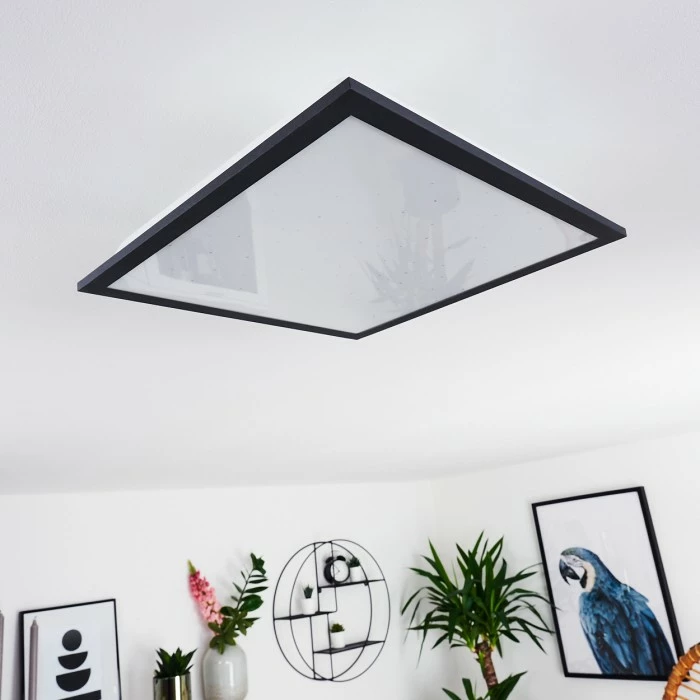 Hofstein Salmi Deckenleuchte LED Schwarz, Weiß, 1-flammig 10 Hofstein Salmi Deckenleuchte LED Schwarz, Weiß, 1-flammig – Bild 10