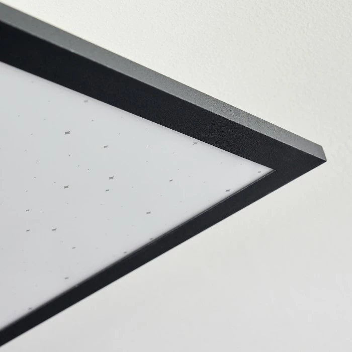 Hofstein Salmi Deckenleuchte LED Schwarz, Weiß, 1-flammig 3 Hofstein Salmi Deckenleuchte LED Schwarz, Weiß, 1-flammig – Bild 3