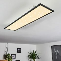 Hofstein Salmi Deckenleuchte LED Schwarz, Weiß, 1-flammig 16 Hofstein Salmi Deckenleuchte LED Schwarz, Weiß, 1-flammig -LED Leuchten Verkäufe salmi deckenleuchte h3393895 6
