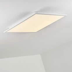 Hofstein Salmi Deckenpanel LED Aluminium, Weiß, 1-flammig, Fernbedienung 31 Hofstein Salmi Deckenpanel LED Aluminium, Weiß, 1-flammig, Fernbedienung -LED Leuchten Verkäufe salmi deckenpanel h3312018 11