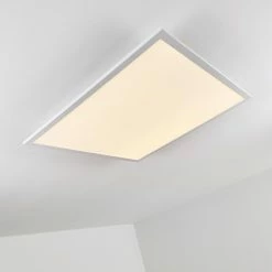 Hofstein Salmi Deckenpanel LED Aluminium, Weiß, 1-flammig, Fernbedienung 22 Hofstein Salmi Deckenpanel LED Aluminium, Weiß, 1-flammig, Fernbedienung -LED Leuchten Verkäufe salmi deckenpanel h3312018 2