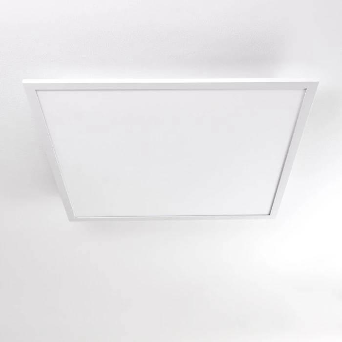 Hofstein Salmi Deckenpanel LED Aluminium, Weiß, 1-flammig, Fernbedienung 4 Hofstein Salmi Deckenpanel LED Aluminium, Weiß, 1-flammig, Fernbedienung – Bild 4