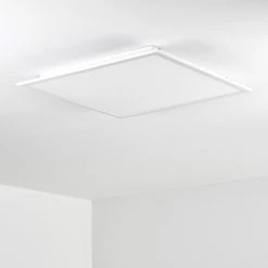 Hofstein Salmi Deckenpanel LED Aluminium, Weiß, 1-flammig, Fernbedienung 25 Hofstein Salmi Deckenpanel LED Aluminium, Weiß, 1-flammig, Fernbedienung -LED Leuchten Verkäufe salmi deckenpanel h3312018 5