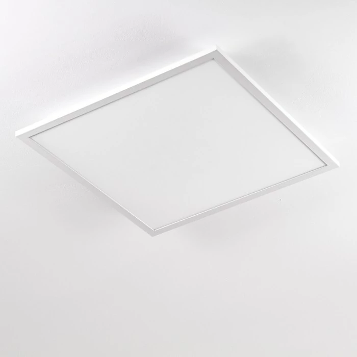 Hofstein Salmi Deckenpanel LED Weiß, 1-flammig, Fernbedienung, Farbwechsler 12 Hofstein Salmi Deckenpanel LED Weiß, 1-flammig, Fernbedienung, Farbwechsler – Bild 12