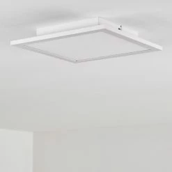 Hofstein Salmi Deckenpanel LED Aluminium, Weiß, 1-flammig -LED Leuchten Verkäufe salmi deckenpanel h3313169 15