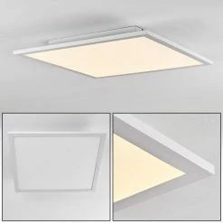 Hofstein Salmi Deckenpanel LED Weiß, 1-flammig