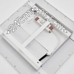 Hofstein Salmi Deckenpanel LED Weiß, 1-flammig -LED Leuchten Verkäufe salmi deckenpanel h3313183 16
