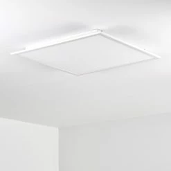 Hofstein Salmi Deckenpanel LED Aluminium, Weiß, 1-flammig -LED Leuchten Verkäufe salmi deckenpanel h3314326 15