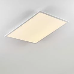 Hofstein Salmi Deckenpanel LED Aluminium, Weiß, 1-flammig -LED Leuchten Verkäufe salmi deckenpanel h3314326 3