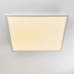 Hofstein Salmi Deckenpanel LED Aluminium, Weiß, 1-flammig, Fernbedienung -LED Leuchten Verkäufe salmi deckenpanel h3314395 6