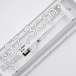 Hofstein Salmi Deckenpanel LED Weiß, 1-flammig -LED Leuchten Verkäufe salmi deckenpanel h3325483 12