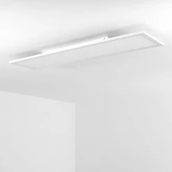 Hofstein Salmi Deckenpanel LED Weiß, 1-flammig, Fernbedienung, Farbwechsler -LED Leuchten Verkäufe salmi deckenpanel h3325506 18