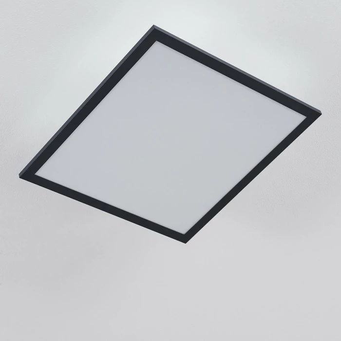 Hofstein Salmi Deckenpanel LED Schwarz, Weiß, 1-flammig 6 Hofstein Salmi Deckenpanel LED Schwarz, Weiß, 1-flammig – Bild 6