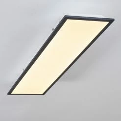 Hofstein Salmi Deckenpanel LED Schwarz, Weiß, 1-flammig -LED Leuchten Verkäufe salmi deckenpanel h3371985 3