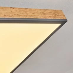 Hofstein Salmi Deckenpanel LED Schwarz, Weiß, Holzoptik, 1-flammig -LED Leuchten Verkäufe salmi deckenpanel h3436851 5