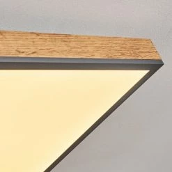 Hofstein Salmi Deckenpanel LED Schwarz, Wei&szlig;, Holzoptik, 1-flammig -LED Leuchten Verkäufe salmi deckenpanel h3436882 5