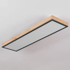 Hofstein Salmi Deckenpanel LED Schwarz, Weiß, Holzoptik, 1-flammig, Fernbedienung 19 Hofstein Salmi Deckenpanel LED Schwarz, Weiß, Holzoptik, 1-flammig, Fernbedienung -LED Leuchten Verkäufe salmi deckenpanel h3436905 7