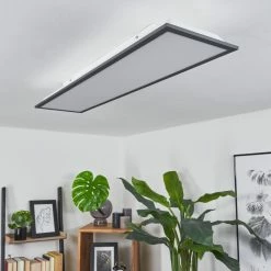 Hofstein Salmi Deckenpanel LED Schwarz, Weiß, 1-flammig 21 Hofstein Salmi Deckenpanel LED Schwarz, Weiß, 1-flammig -LED Leuchten Verkäufe salmi deckenpanel h3458372 9