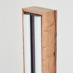 Hofstein Salmi Stehleuchte LED Schwarz, Holzoptik, 1-flammig -LED Leuchten Verkäufe salmi stehleuchte h3459881 2