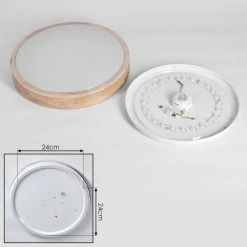 Hofstein Samaira Deckenleuchte LED Weiß, 1-flammig 14 Hofstein Samaira Deckenleuchte LED Weiß, 1-flammig -LED Leuchten Verkäufe samaira deckenleuchte h3446041 4