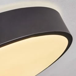 Hofstein Samaira Deckenleuchte LED Schwarz, 1-flammig -LED Leuchten Verkäufe samaira deckenleuchte h3654187 5