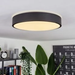 Hofstein Samaira Deckenleuchte LED Schwarz, 1-flammig -LED Leuchten Verkäufe samaira deckenleuchte h3654187 6