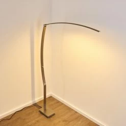 Hofstein Santa Marta Stehleuchte LED Nickel-Matt, 1-flammig -LED Leuchten Verkäufe santa marta stehleuchte h3299302 do1 11