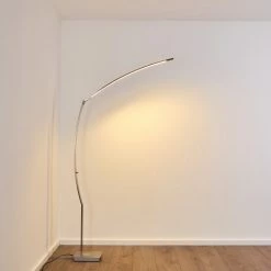 Hofstein Santa Marta Stehleuchte LED Nickel-Matt, 1-flammig -LED Leuchten Verkäufe santa marta stehleuchte h3299302 do1 18