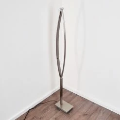 Hofstein Santa Marta Stehleuchte LED Nickel-Matt, 1-flammig -LED Leuchten Verkäufe santa marta stehleuchte h3299302 do1 22