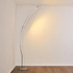 Hofstein Santa Marta Stehleuchte LED Nickel-Matt, 1-flammig -LED Leuchten Verkäufe santa marta stehleuchte h3299302 do1 33