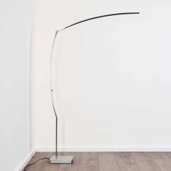 Hofstein Santa Marta Stehleuchte LED Nickel-Matt, 1-flammig -LED Leuchten Verkäufe santa marta stehleuchte h3299302 do1 5