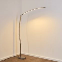 Hofstein Santa Marta Stehleuchte LED Nickel-Matt, 1-flammig -LED Leuchten Verkäufe santa marta stehleuchte h3299302 do1 8