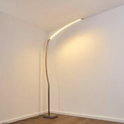 Hofstein Santa Marta Stehleuchte LED Nickel-Matt, 1-flammig 30 Hofstein Santa Marta Stehleuchte LED Nickel-Matt, 1-flammig -LED Leuchten Verkäufe santa marta stehleuchte h3299326 do1 2