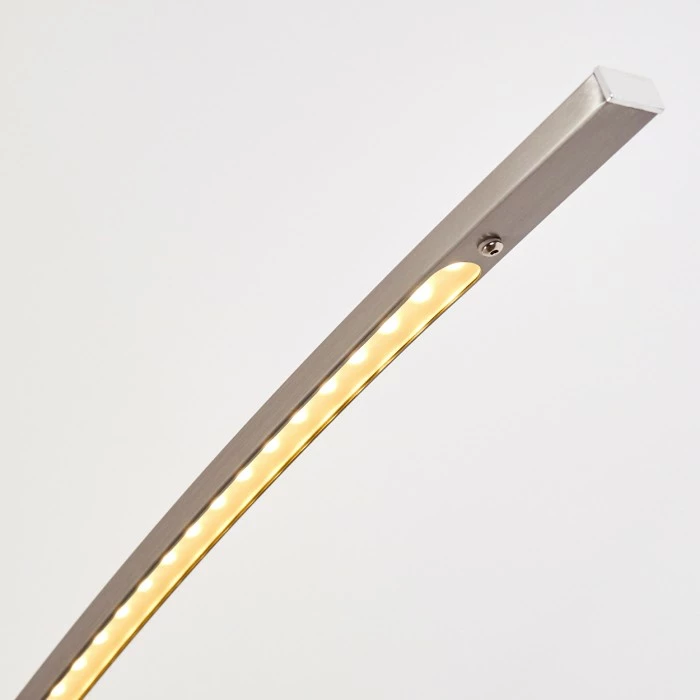 Hofstein Santa Marta Stehleuchte LED Nickel-Matt, 1-flammig 23 Hofstein Santa Marta Stehleuchte LED Nickel-Matt, 1-flammig – Bild 23