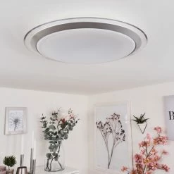 Hofstein Sapioris Deckenleuchte LED Silber, 1-flammig 21 Hofstein Sapioris Deckenleuchte LED Silber, 1-flammig -LED Leuchten Verkäufe sapioris deckenleuchte h3542378 10